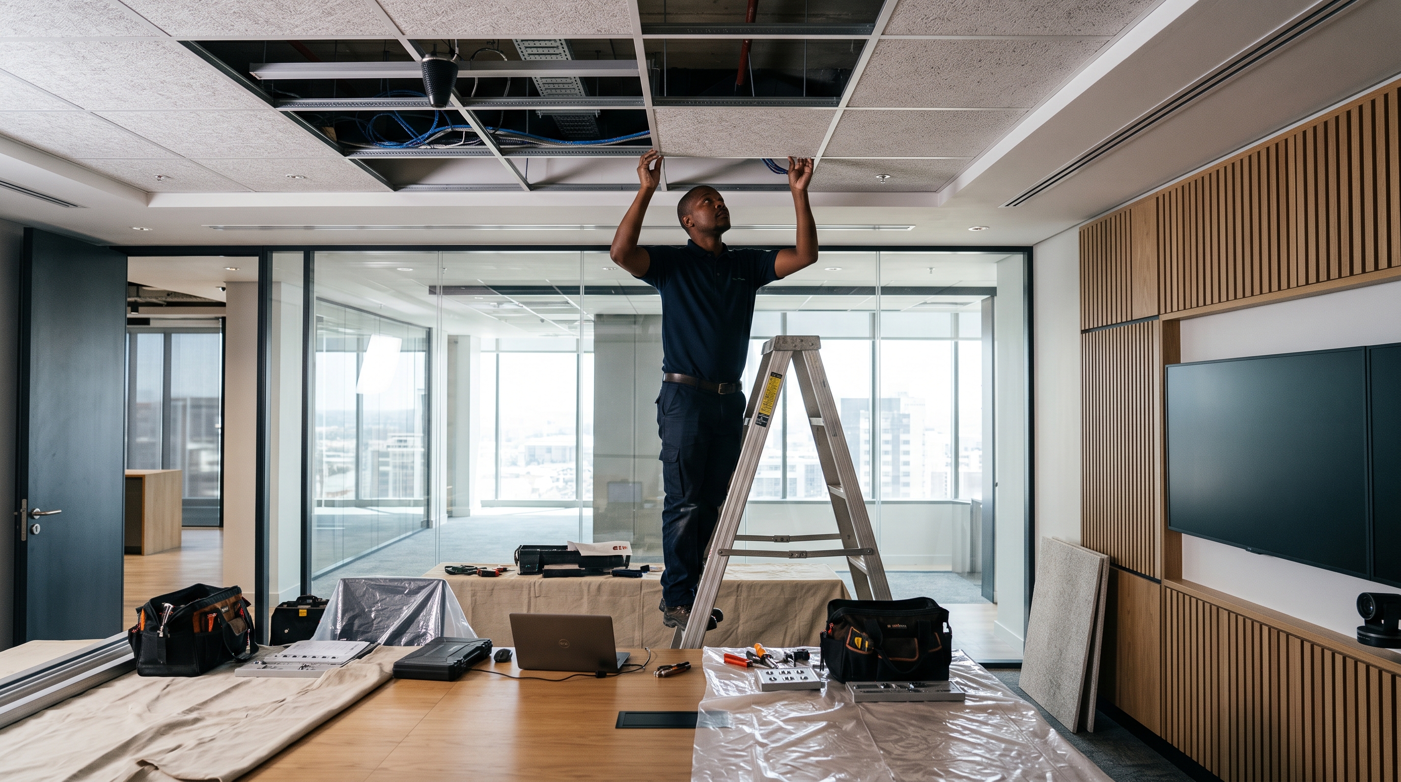 Audio-Visual Collaboration and Workplace Fit-Out