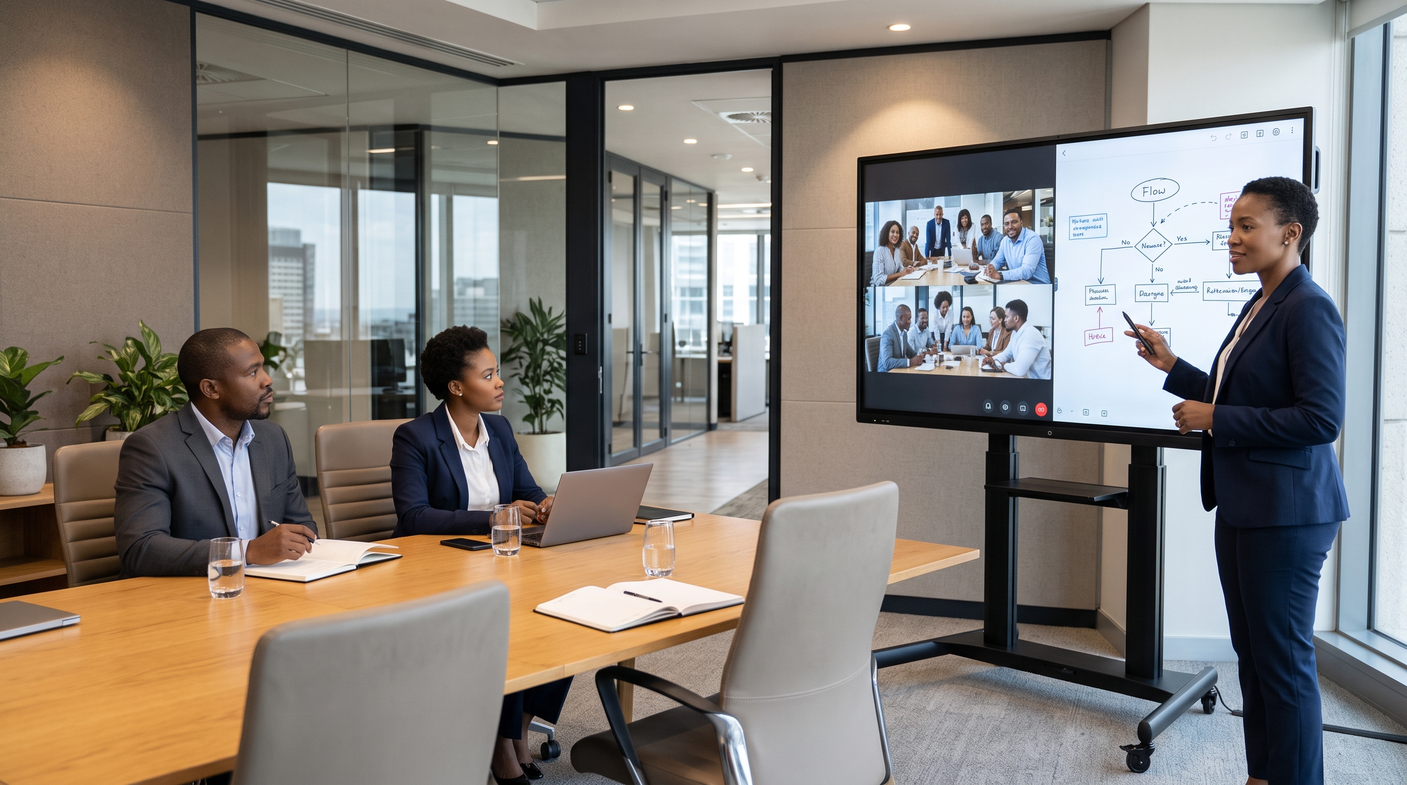 Meeting Boards and Interactive Collaboration Displays for Boardrooms